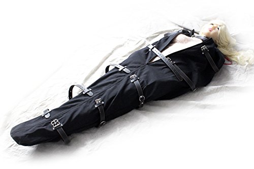 Extreme Schlafsäcke Leichensäcke Fetisch Kleidung Handschellen Fesseln Rückhaltesysteme Zwangsjacken Mit Reißverschluss Erotische Saunasäcke BDSM Spielzeug Für Männer Und Frauen von ZYDHHP
