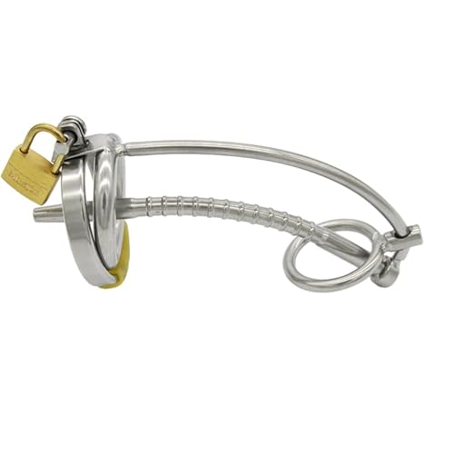 Peniskäfig Keuschheitskäfig Herren Mit Dilator Cock Cage Herren Extrem Keuschheitsgürtel Mit Plug Chastity Cage BDSM Fetish Keuschheitsschloss SM Spiel,48mm von ZYDHHP