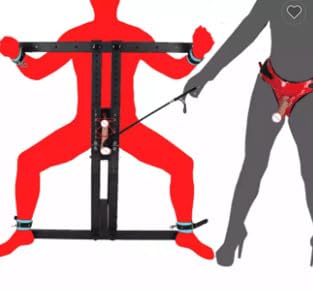 SM Bestrafungsstuhl Hodensackpedal Folterwerkzeug ZYDHHP Sexstuhl Mit Anal Butt Plug Sex Bett Training Sklave Penis Bondage Gerät Fetisch SM Stuhl BDSM Spielzeug Für Männer Extrem von ZYDHHP
