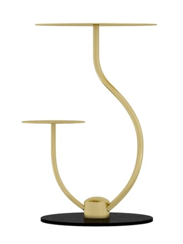 ZYDLMBJL Couchtisch, Kompakter moderner Kleiner Beistelltisch, vielseitiger Couchtisch und Endtisch for Wohnzimmer, Schlafzimmer oder Balkon(Gold) von ZYDLMBJL