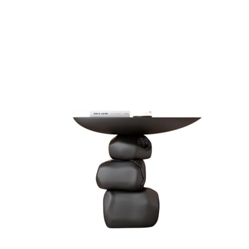 ZYDLMBJL Couchtisch, Moderner Akzenttisch mit Ablage for Wohnzimmer und Schlafzimmer(Black) von ZYDLMBJL