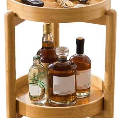 ZYDLMBJL Couchtisch, Moderner Beistelltisch - 3-in-1 Beistelltisch/Couchtisch/Nachttisch for Sofa & Balkon(Wood Color) von ZYDLMBJL
