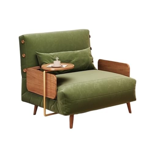 ZYDLMBJL Klappbares Schlafsofa, Klappbares Schlafsofa mit Liegefunktion und Beistelltisch, Schlaf-Futon for das Wohnzimmer(74cm) von ZYDLMBJL