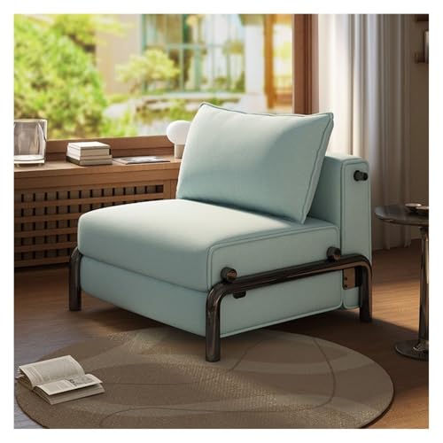 ZYDLMBJL Klappbares Schlafsofa, Modernes Klappsofa for Wohnzimmer, Schlafzimmer und Büro(Blue) von ZYDLMBJL