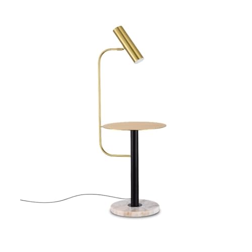 ZYDLMBJL Stehlampe, Rustikale Stehlampe mit Metalltablett und Regal, Nachttisch for Schlafzimmer, Büro ZYDLMBJL Stehlampe, Rustikale Stehlampe mit Metalltablett und Regal, Nachttisch for Schlafzimmer, Büro von ZYDLMBJL