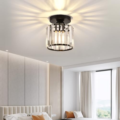 ZYDTRIP Kristallleuchter, moderne Kristalldeckenleuchte, Deckenlampe für Flur, Schlafzimmer, Küche, Restaurant… von ZYDTRIP