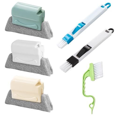 ZYEKIU 6 Stück Jalousien Reinigungsbürste, Fensterrahmen Raffstore Reinigungsbürste, Eckreinigungsbürste, Fensterputzer Set für Küche Badezimmer, Bürste für Aller Ecken und Lücken ZYEKIU 6 Stück Jalousien Reinigungsbürste, Fensterrahmen Raffstore Reinigungsbürste, Eckreinigungsbürste, Fensterputzer Set für Küche Badezimmer, Bürste für Aller Ecken und Lücken von ZYEKIU