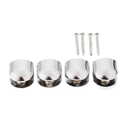 4 Teile/satz Zink-legierung Einstellbare Glas Regal Unterstützung Halter Klemme Halterung for 5-6mm Dicke W/schrauben Möbel Hardware für Balustrade, Treppenhaus-Handlauf von ZYFHYU