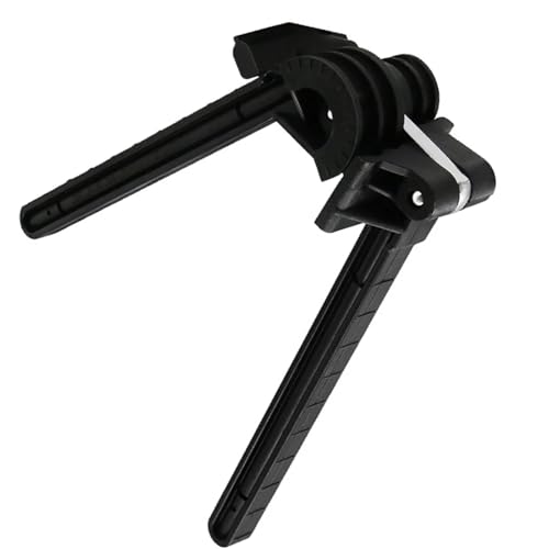 4-in-1-Rohrbieger 1/4 5/16 3/8 3/16 Zoll Manuelle Rohrbiegewerkzeuge 90 180 Grad Multifunktion for Kupfer-Messing-Aluminium-Rohre für Metallrohre, Kupferrohre und Aluminiumrohre(Black) von ZYFHYU