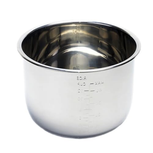 8L Liner Reiskocher Liner Edelstahl Liner Reiskocher Liner Schnellkochtopf Doppelboden Liner Verdicken Innentopf Zum Kochen Und Brei-zubereiten von ZYFHYU