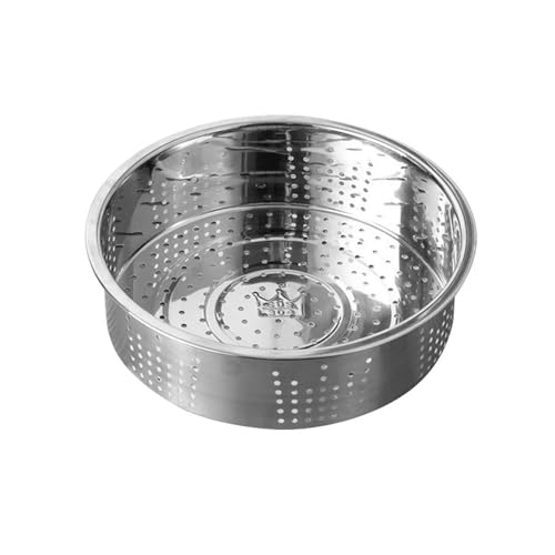 Abtropfkorb aus Edelstahl 304, Dampfkorb mit Verbrühschutz, Dampfgriff, Dampfgitter, Reiskocher, Kochwerkzeug für Küche(B-22.5cm) von ZYFHYU