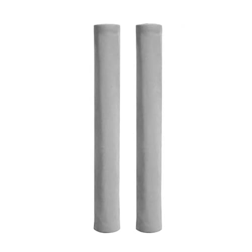 ZYFHYU 2 stücke Appliance Griff Abdeckung Samt Tuch Anti-skid Schiebetür Schutz for Kühlschrank Mikrowelle 40 * 12 cm für Wohnkultur(Light Gray) von ZYFHYU