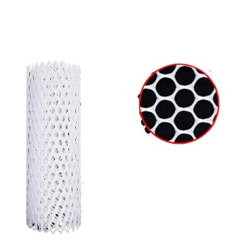 ZYFHYU Breite 1M Balkon Katze Haustier Anti-Falling Net Garten Zaun Mesh Fenster Kunststoff Gitter Mesh Kinder Treppe Fall Schutz Netting für Garten Haus Hof(Mesh 25mm-White,1x3.0m) von ZYFHYU