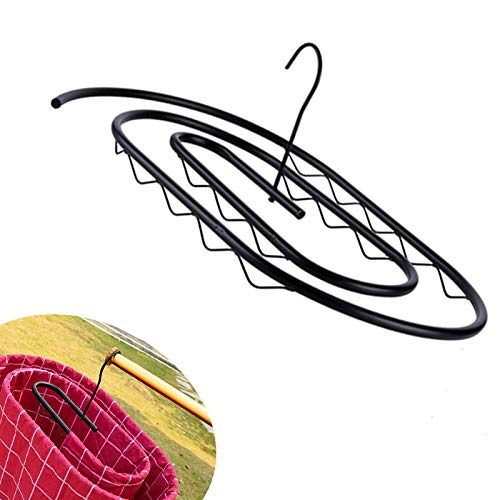 ZYFXP Wäscheständer-Spiral-Wäscheständer aus Stahl - Bequeme Aufbewahrung - ideal für große Betten (B) von ZYFXP