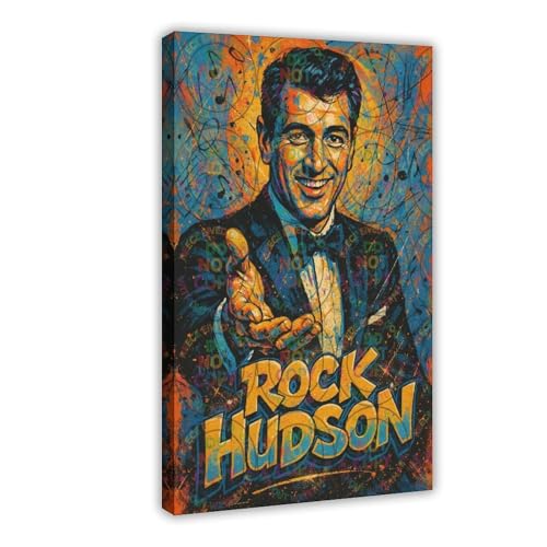 ZYGNBHL Filmschauspieler Rock_Hudson Poster Wandkunst Leinwand Schlafzimmer Dekor Büro Zimmer Küche Dekor Geschenkrahmen 30,5 x 45,7 cm ZYGNBHL Filmschauspieler Rock_Hudson Poster Wandkunst Leinwand Schlafzimmer Dekor Büro Zimmer Küche Dekor Geschenkrahmen 30,5 x 45,7 cm von ZYGNBHL