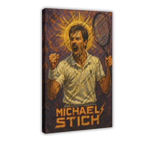 ZYGNBHL Leinwand-Dekoration, Motiv: berühmter Tennisspieler Michael_Stich, 50 x 75 cm ZYGNBHL Leinwand-Dekoration, Motiv: berühmter Tennisspieler Michael_Stich, 50 x 75 cm von ZYGNBHL