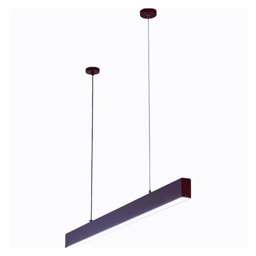 ZYGPH 120cm 40w Linear Bar Pendelleuchte Wohnzimmer Gerade Pendelleuchte LED Deckenleuchten, Led Kronleuchter von ZYGPH