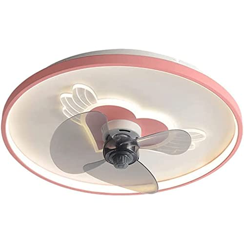 ZYGPH Innenbeleuchtung Herzförmige Deckenventilatorleuchte, Geschlossener, flügelloser Deckenventilator mit 6 Geschwindigkeiten, 3-farbige, stufenlos dimmbare Kronleuchter-Pendelleuchte ZYGPH Innenbeleuchtung Herzförmige Deckenventilatorleuchte, Geschlossener, flügelloser Deckenventilator mit 6 Geschwindigkeiten, 3-farbige, stufenlos dimmbare Kronleuchter-Pendelleuchte von ZYGPH