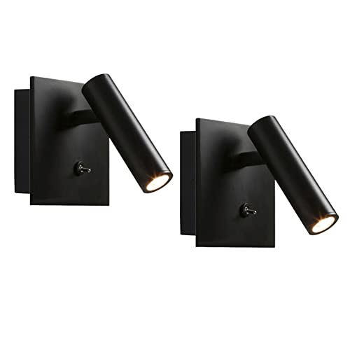 ZYGPH LED-Leseleuchte zur Wandmontage mit Schalter, Warmweiß 3000 K, verstellbare Bett-Wandleuchte, 2er-Set zum Lesen am Bett, Chrom-Finish ZYGPH LED-Leseleuchte zur Wandmontage mit Schalter, Warmweiß 3000 K, verstellbare Bett-Wandleuchte, 2er-Set zum Lesen am Bett, Chrom-Finish von ZYGPH