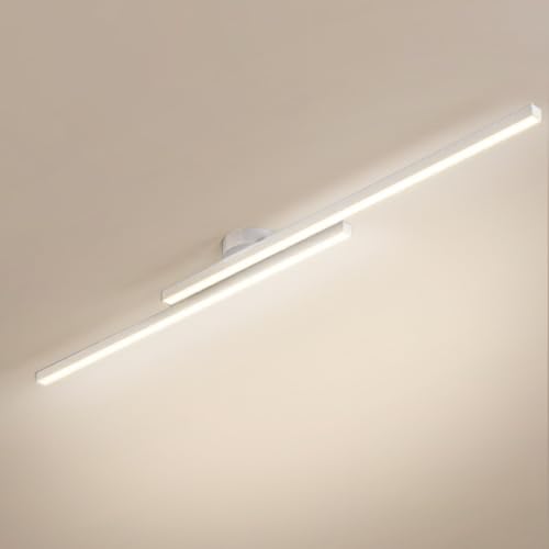 ZYGPH Lineare LED-Deckenleuchte – Unterputzlampe für Flur, Wohnzimmer, Schlafzimmer, Küche – minimalistische Kronleuchterleuchte mit Langen Streifen von ZYGPH