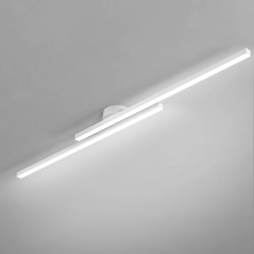 ZYGPH Lineare LED-Deckenleuchte – Unterputzlampe für Flur, Wohnzimmer, Schlafzimmer, Küche – minimalistische Kronleuchterleuchte mit Langen Streifen von ZYGPH
