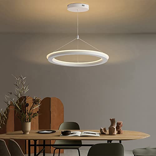 ZYGPH Moderner LED-Kronleuchter Dimmbar 1 Ring,Runde Acryl Deckenleuchte Hängeleuchte Für Esszimmer Büro Schlafzimmer,Zeitgenössische Ring Pendelleuchte-Weiß 30x30x2.5cm(12x12x1i ZYGPH Moderner LED-Kronleuchter Dimmbar 1 Ring,Runde Acryl Deckenleuchte Hängeleuchte Für Esszimmer Büro Schlafzimmer,Zeitgenössische Ring Pendelleuchte-Weiß 30x30x2.5cm(12x12x1i von ZYGPH
