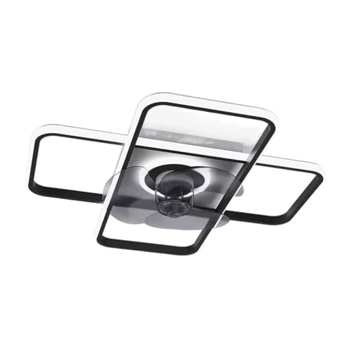 ZYGPH Rechteckige Deckenventilatoren mit Beleuchtung Dimmbarer Kronleuchter mit Ventilatoren Unterputz-Deckenventilator für den Innenbereich Flacher Deckenventilator mit Beleuchtung und Fernbedienung ZYGPH Rechteckige Deckenventilatoren mit Beleuchtung Dimmbarer Kronleuchter mit Ventilatoren Unterputz-Deckenventilator für den Innenbereich Flacher Deckenventilator mit Beleuchtung und Fernbedienung von ZYGPH