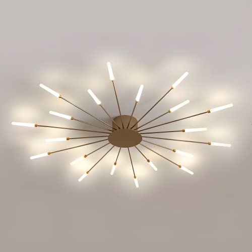 ZYGPH Starburst Linear Sputnik Acryl Deckenleuchte Gold LED Deckenleuchte für Wohnzimmer Schlafzimmer 20 Köpfe Kleines Geschenk ZYGPH Starburst Linear Sputnik Acryl Deckenleuchte Gold LED Deckenleuchte für Wohnzimmer Schlafzimmer 20 Köpfe Kleines Geschenk von ZYGPH