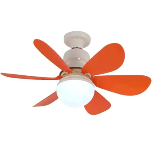 ZYGPH Ventilatorlicht E27 Schraubmund Haushalt Leises kleines Ventilatorlicht Intelligentes Deckenventilatorlicht Restaurant Schlafzimmer Ventilatorlicht von ZYGPH