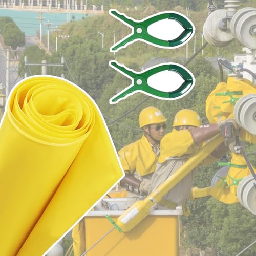 Hochspannungsisolierdecke Für Elektriker, Elektrische Sicherheitsmatten, Für Elektrische Sicherheit Im Haushalt, Heimwerkerprojekte, Umspannwerke(0.4KV,35.4x39.4in/900x1000mm) von ZYHAOYAN