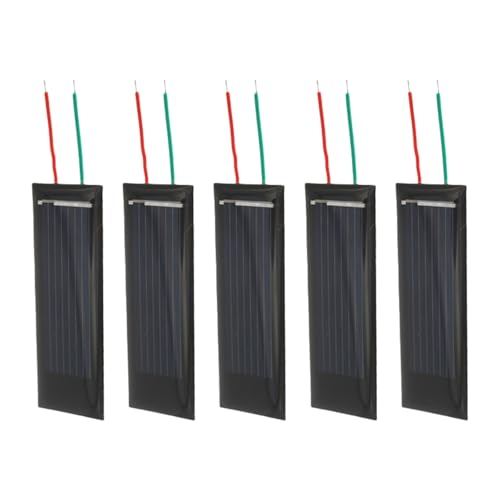 0,5 V 130 mA Solarmodul, tropfende Klebstoffplatte mit Draht-Solarsystem-Modul für Wissenschaft und Technologieprodukte, langlebiges Polysilizium-Board-Systemmodul zum Aufladen der Batterie von ZYHARUKO