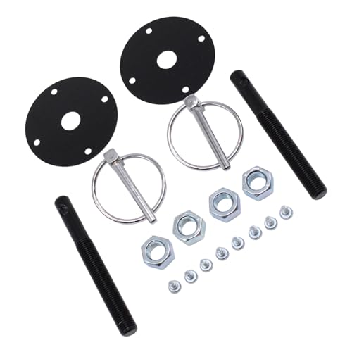 1. Robuste Autohaubenverschluss aus Aluminiumlegierung, sichere Befestigung für Geländewagen, SUVs (119), widerstandsfähige Autohaube von ZYHARUKO