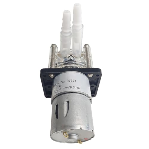 500 ml/min Schlauchpumpen mit hohem Durchfluss, 24 V, Aquarium-Tropfmessung, Ersatz, großes Kugellager, Flüssigkeitsdosierung, industrielle peristaltische Dosierung von ZYHARUKO