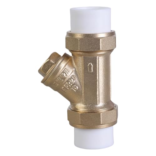 Innengewinde Messing Siebfilter Ventile Anschluss Y Typ Siebfilter Wasserrohrverschraubungen Rückschlagventile für Wasser Öl Luft von ZYHARUKO