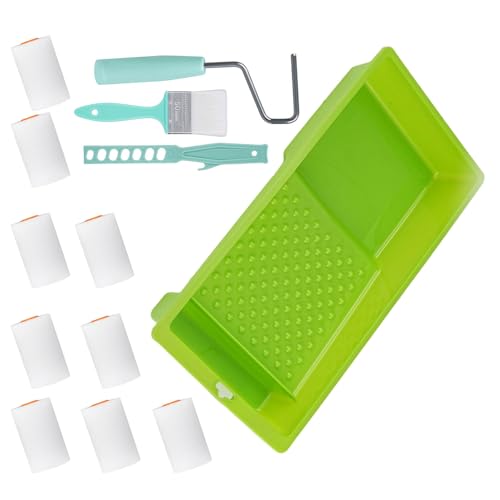 Praktisches Effizientes Malwerkzeug-Set mit stabilen Rollen und Rahmen für Wand- und Deckenflächen Möbel Malerwalze Praktisches Effizientes Malwerkzeug-Set mit stabilen Rollen und Rahmen für Wand- und Deckenflächen Möbel Malerwalze von ZYHARUKO