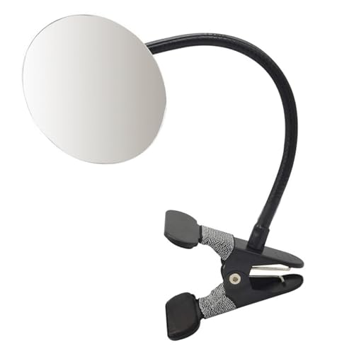 Verstellbares, flexibles Clip-On-Sicherheits-verspiegeltes rechteckiges/rundes Design für Schreibtisch oder Kabinen, Rückansicht Büroschreibtisch von ZYHARUKO