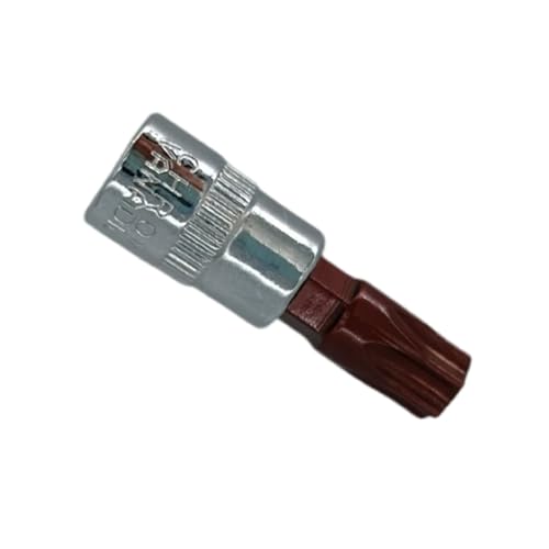 Vielseitiger 1/4-Zoll-Antrieb-Bit-Stecknuss mit kompakter Gerätewartung für einfache Verwendung bei der Autoreparatur und Möbelmontage, starker Stahl von ZYHARUKO