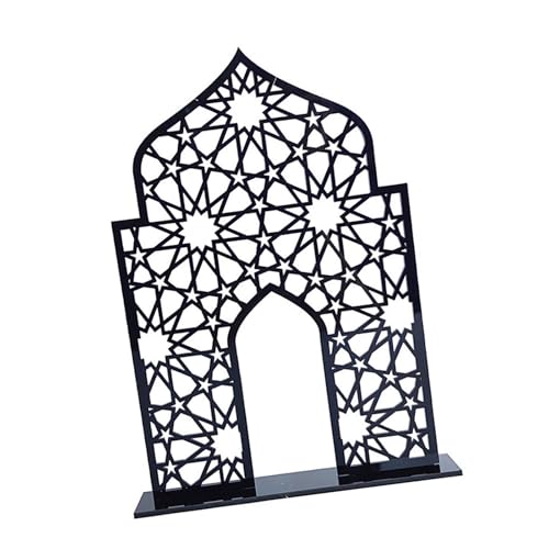 ZYHARUKO Moschee Form Tisch Acryl Bücherregal Moschee Tisch Ornament Eid Mittelstück Acryl Form Ornament Eid Display ZYHARUKO Moschee Form Tisch Acryl Bücherregal Moschee Tisch Ornament Eid Mittelstück Acryl Form Ornament Eid Display von ZYHARUKO
