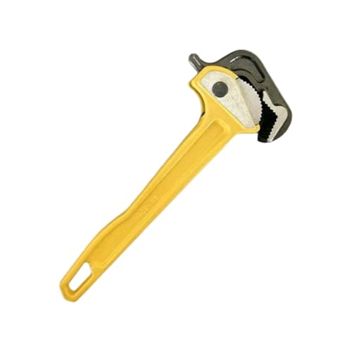 ZYHARUKO Robuster Ratschenschlüssel mit drei Zähnen, ergonomischer Griff für enge Räume und professionelle Rohrreparaturen, ergonomisch, rutschfest, weiche Griffe ZYHARUKO Robuster Ratschenschlüssel mit drei Zähnen, ergonomischer Griff für enge Räume und professionelle Rohrreparaturen, ergonomisch, rutschfest, weiche Griffe von ZYHARUKO