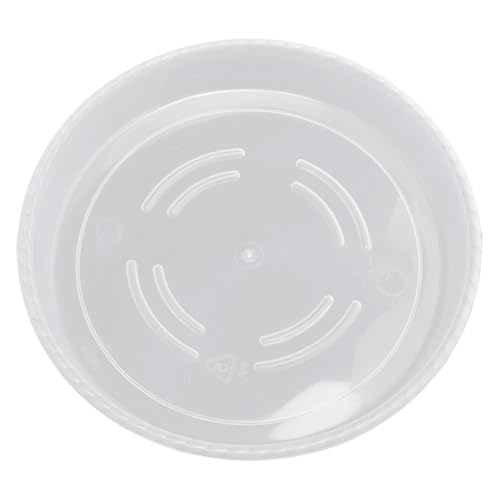 ZYHARUKO Transparente Pflanzen-Untersetzer, 2,4 cm, robuste Tropfschalen für den Innenbereich, Wasserschale für Töpfe, Pflanzen-Untersetzer von ZYHARUKO