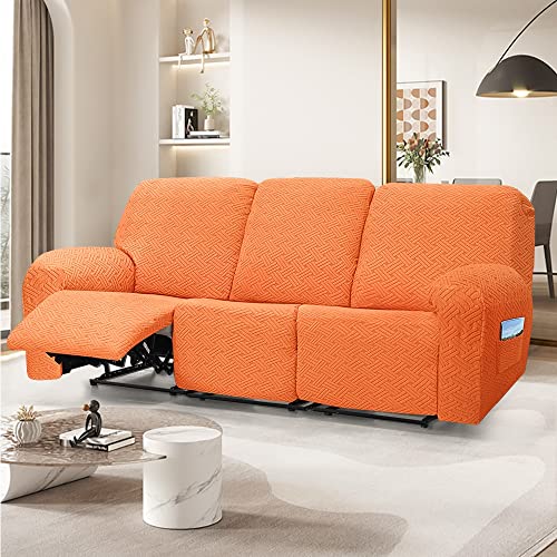 ZYHBBGXFC-XM Elastischer Relaxsesselbezug, 1/2/3-Sitzer, Dickes Spandex, rutschfest, for Alle Jahreszeiten Geeignet, for Elektrische Und Manuelle Relaxsessel(1Seat) von ZYHBBGXFC-XM