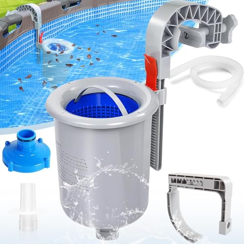 ZYHHDP Effizienter Pool-Skimmer – Skimmkorb Zur Wandmontage for Aufblasbare Pools, Rohrpools Und Pools Mit Metallrahmen von ZYHHDP