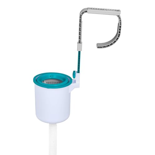 ZYHHDP Einstellbarer Schwimmender Pool-Skimmer Mit Skimmer-Socken – Effizientes Automatisches Skimming for Oberirdische Pools – Hochleistungs-Laub- Und Schmutzentferner von ZYHHDP