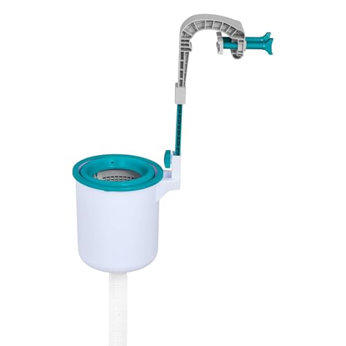 ZYHHDP Skimmer for Oberirdische Pools Mit Verstellbarer Halterung Und Abnehmbarem Korb – Effizientes Automatisches Abschöpfen Von Schmutz von ZYHHDP