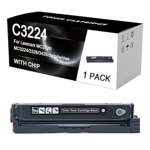 ZYHJZ 4er-Pack C3224 C3210K0 C3210C0 C3210M0 C3210Y0 Wiederaufbereitete Tonerkartusche mit Chip, Ersatz für Lexmark C3224 C3326 C3426 MC3224 MC3326 MC3426 Drucker,BK-1500Pages ZYHJZ 4er-Pack C3224 C3210K0 C3210C0 C3210M0 C3210Y0 Wiederaufbereitete Tonerkartusche mit Chip, Ersatz für Lexmark C3224 C3326 C3426 MC3224 MC3326 MC3426 Drucker,BK-1500Pages von ZYHJZ