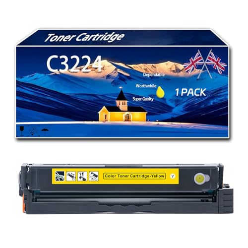 ZYHJZ C3224 Tonerkartusche kompatibel für Lexmark C3224 C3326 C3426 MC3224 MC3326 MC3426 Drucker, High-Definition-Druckeffekt mit Chip,Y-1500Pages ZYHJZ C3224 Tonerkartusche kompatibel für Lexmark C3224 C3326 C3426 MC3224 MC3326 MC3426 Drucker, High-Definition-Druckeffekt mit Chip,Y-1500Pages von ZYHJZ