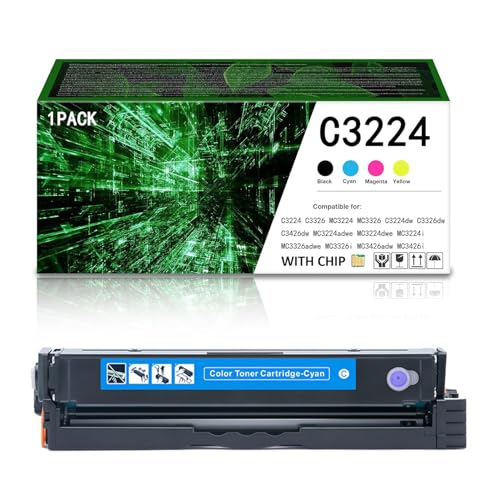 ZYHJZ Tonerkartuschen für Lexmark C3224, kompatibler C3210K0 C3210C0 C3210M0 C3210Y0 Tonerersatz für C3224dw C3326dw C3426dw MC3224adwe MC3224dwe MC3224i Drucker,C-1500Pages ZYHJZ Tonerkartuschen für Lexmark C3224, kompatibler C3210K0 C3210C0 C3210M0 C3210Y0 Tonerersatz für C3224dw C3326dw C3426dw MC3224adwe MC3224dwe MC3224i Drucker,C-1500Pages von ZYHJZ