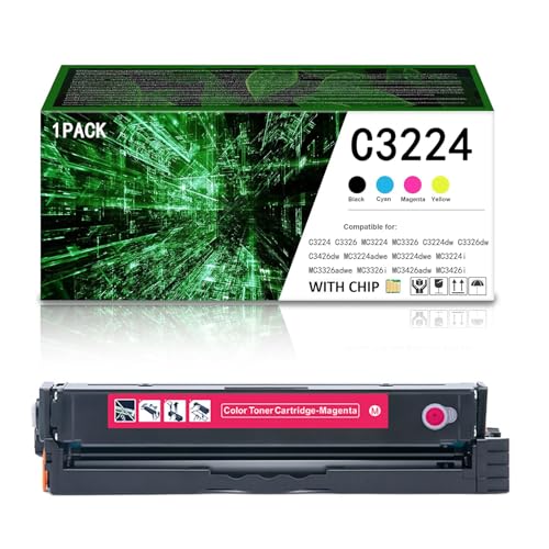 ZYHJZ Tonerkartuschen für Lexmark C3224, kompatibler C3210K0 C3210C0 C3210M0 C3210Y0 Tonerersatz für C3224dw C3326dw C3426dw MC3224adwe MC3224dwe MC3224i Drucker,M-1500Pages ZYHJZ Tonerkartuschen für Lexmark C3224, kompatibler C3210K0 C3210C0 C3210M0 C3210Y0 Tonerersatz für C3224dw C3326dw C3426dw MC3224adwe MC3224dwe MC3224i Drucker,M-1500Pages von ZYHJZ