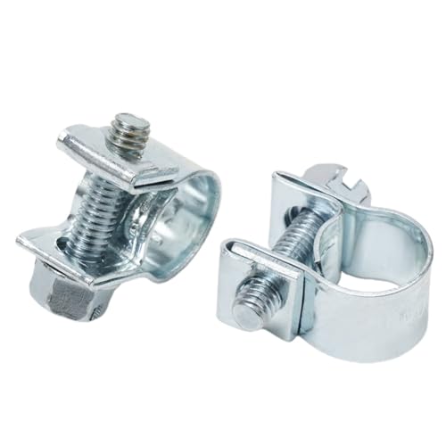 ZYHNYTAO 10 Stücke Schlauch Kraftstoffschlauch Clip 7-9mm 9-11mm Kohlenstoffstahl Öl Wasser Luft Gas Rohr Befestigungsrohrklemme Metallverschluss Hardware Tools von ZYHNYTAO
