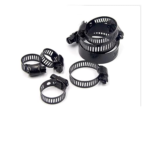 ZYHNYTAO 10 stücke Edelstahl Einstellbare 6-38mm Bereich Schneckengetriebe Schlauch Klemmen Kit Klemmen Für Holzbearbeitung Frühling Rohr Klemme von ZYHNYTAO